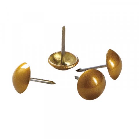 11mm round shiny golden iron decorative chair nails