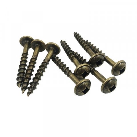 Yellow Zinc Countersunk Head DIN7505 Harden MDF furniture Chipboard Screw For Wood