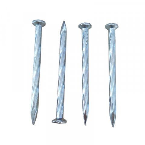 Concrete nail in metal building nails