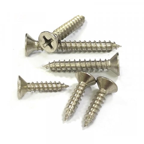 304 Stainless Steel Cross Recessed Countersunk Head Self Tapping Screw